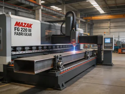 Mazak FG 220 III Fabri Gear 4-axis tube laser