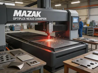 Mazak OPTIPLEX Nexus Champion tournament-grade fiber laser