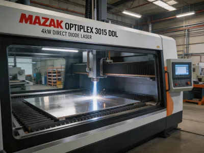 Mazak OPTIPLEX 3015 DDL direct diode laser cutter
